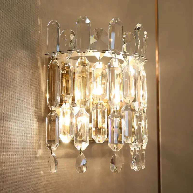 Crystal Wall Sconce Lamp