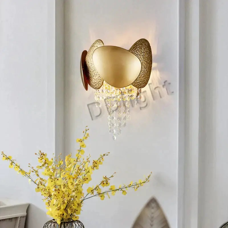 Gold LED Ceiling Chandelier