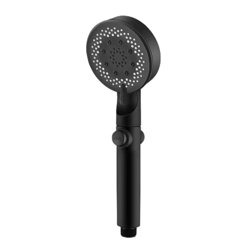 Black Adjustable Shower Head