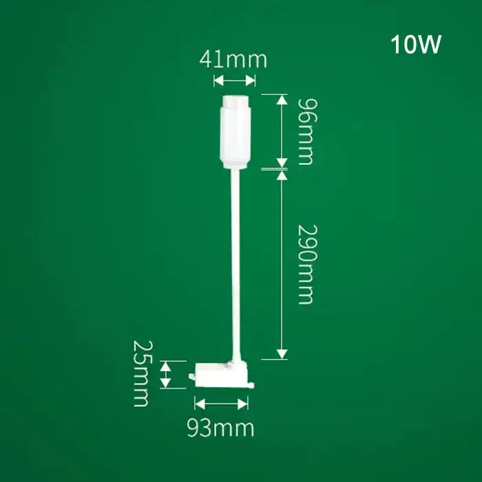 Black Adjustable Track Light 18W for Stores