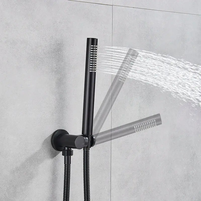 Black Bathtub Faucet Set