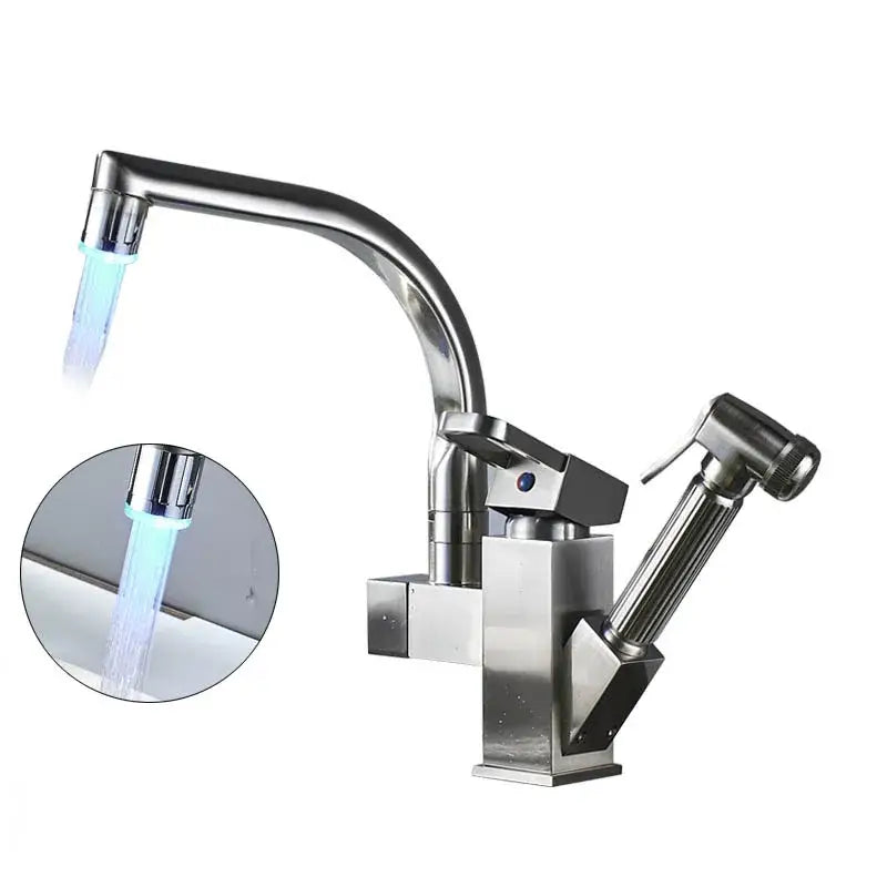 Matte Black Dual Faucet