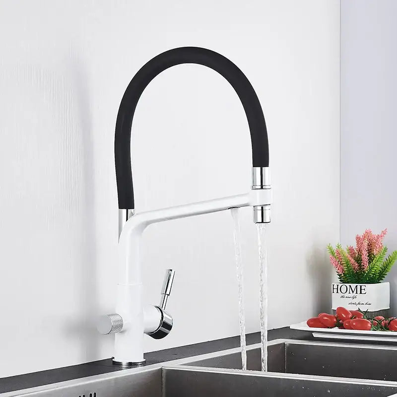 Black 360° Filter Faucet