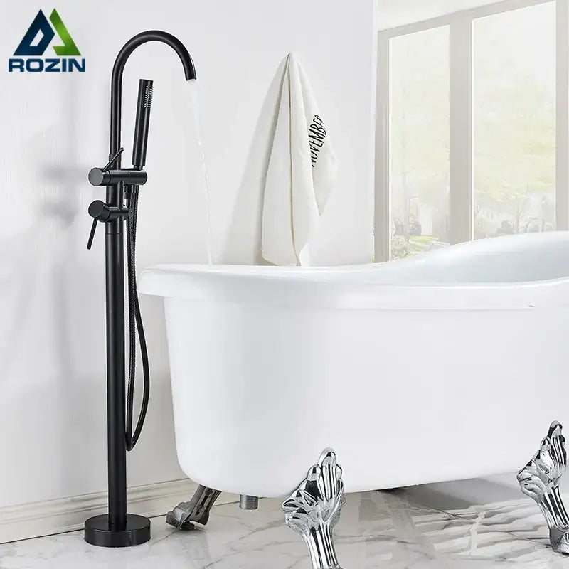 Matte Black Bathtub Faucet