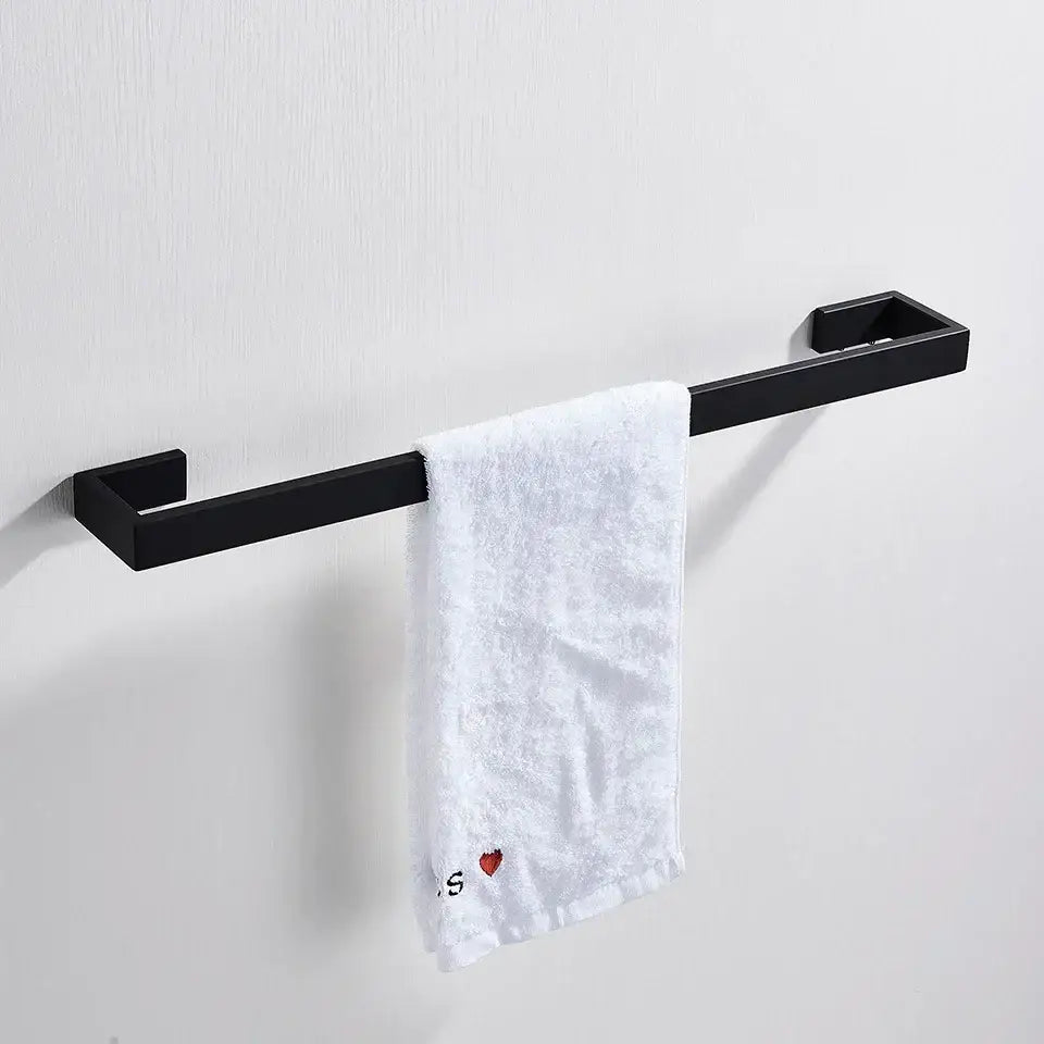 Black Bathroom Hardware Set
