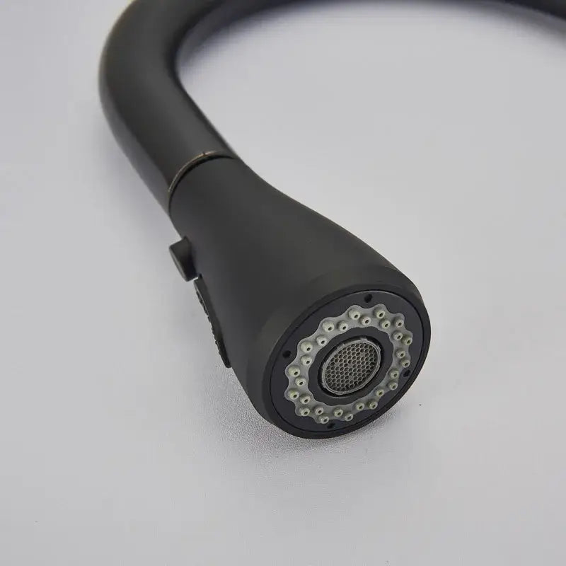 Black High Arc Kitchen Faucet
