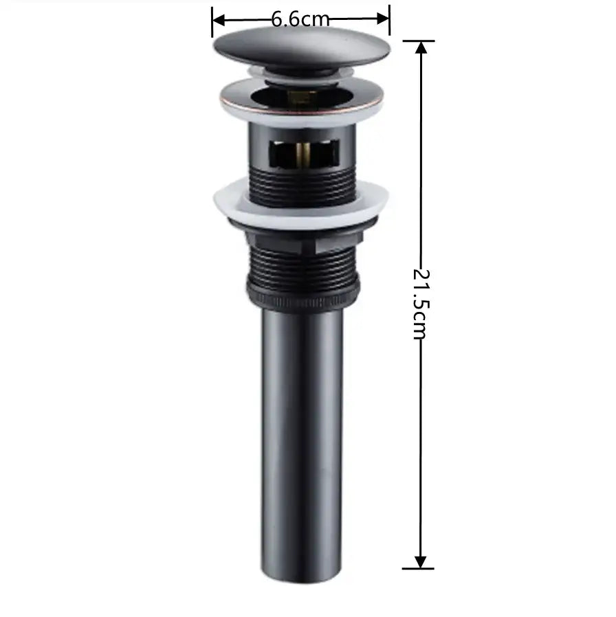 Black Swivel Kitchen Faucet Pull-Down Spray