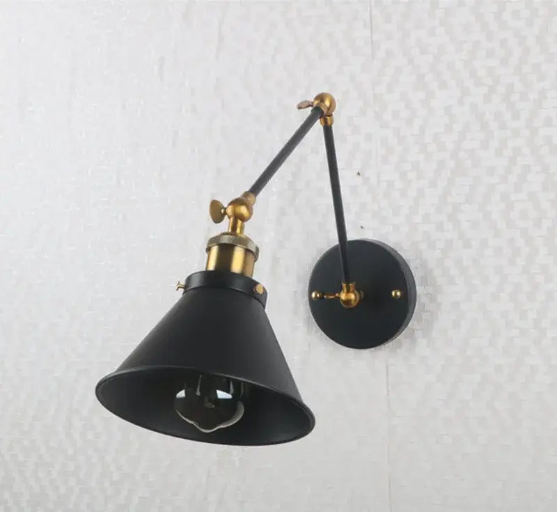 Black Umbrella Wall Lights