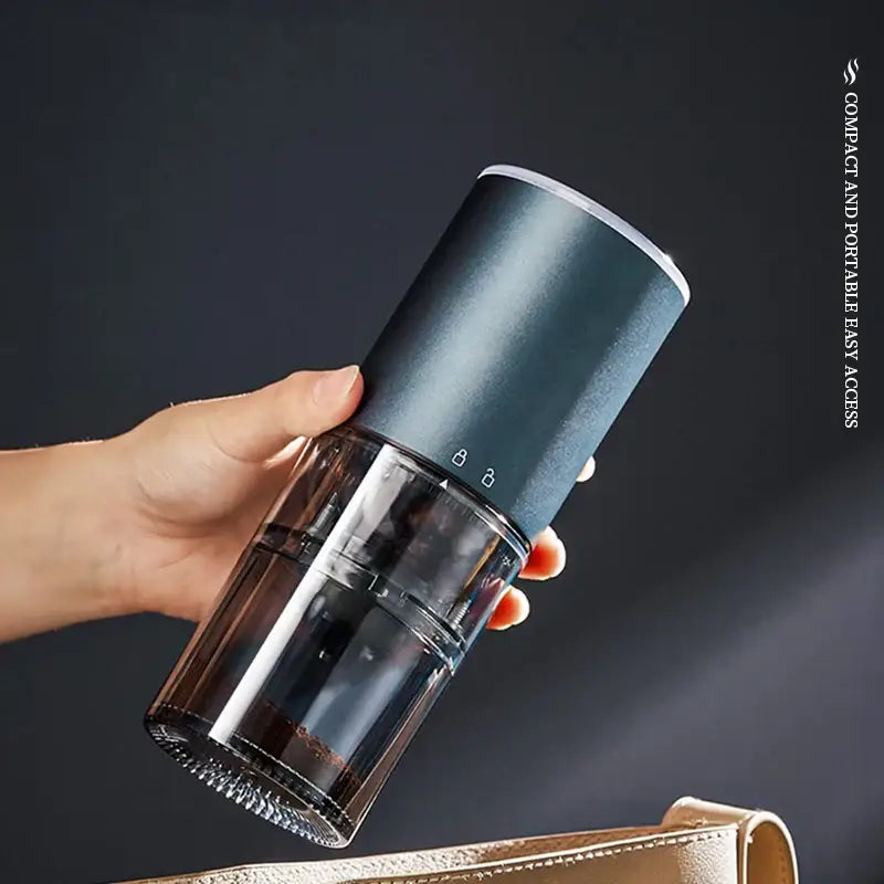 Teal Electric Coffee Grinder