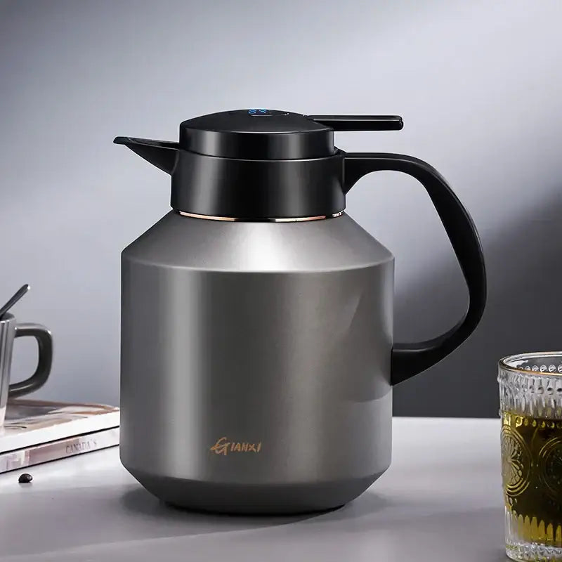 Gray Stainless Vacuum Flask