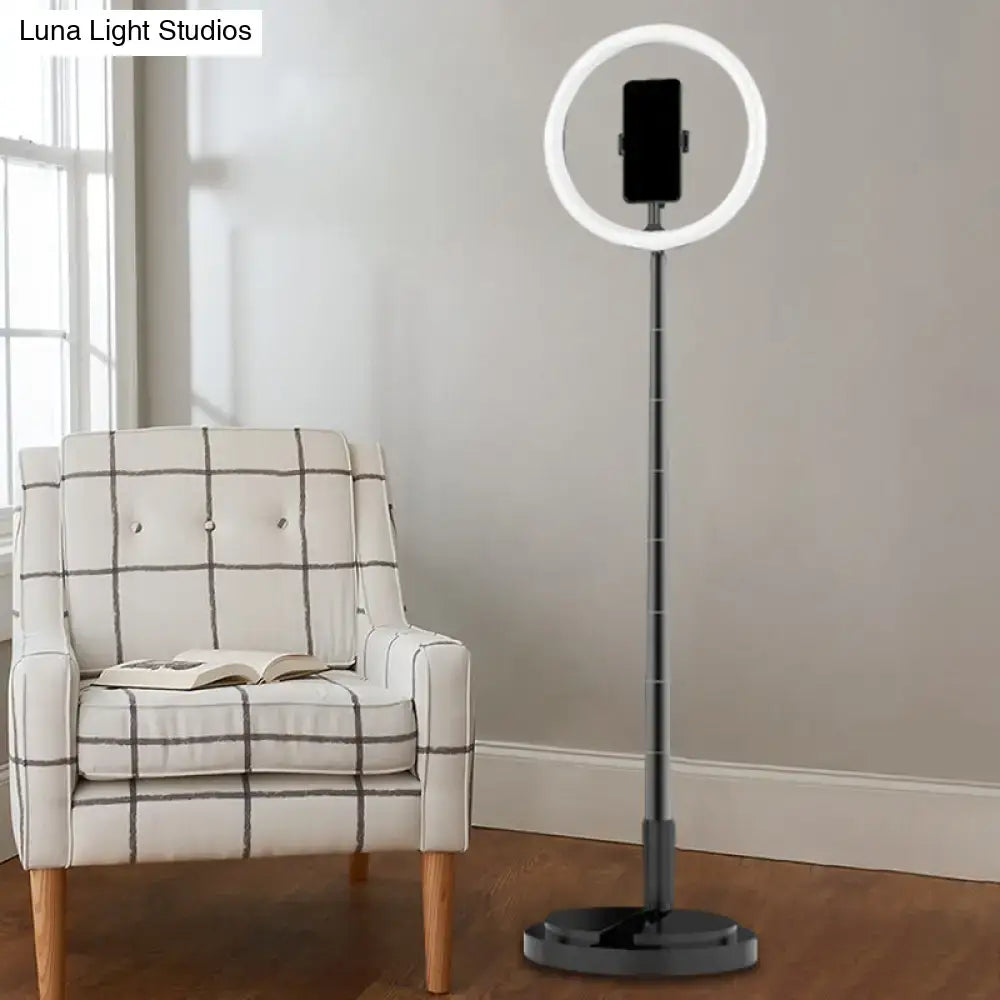 Black LED Adjustable Makeup Lamp