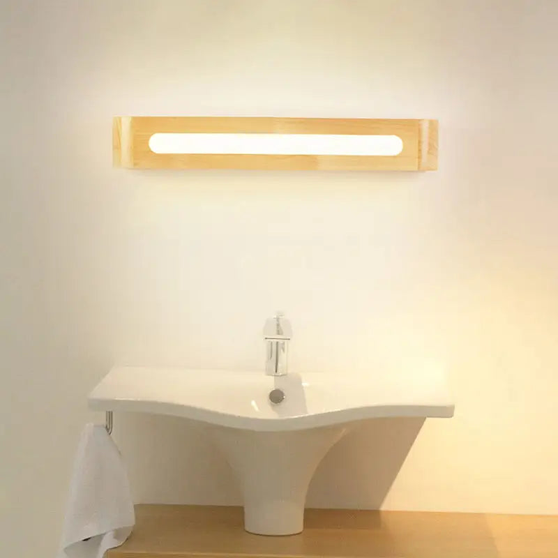Wood Nordic Wall Sconce