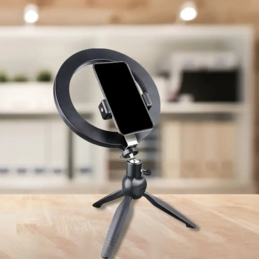 Black Metal Phone Holder