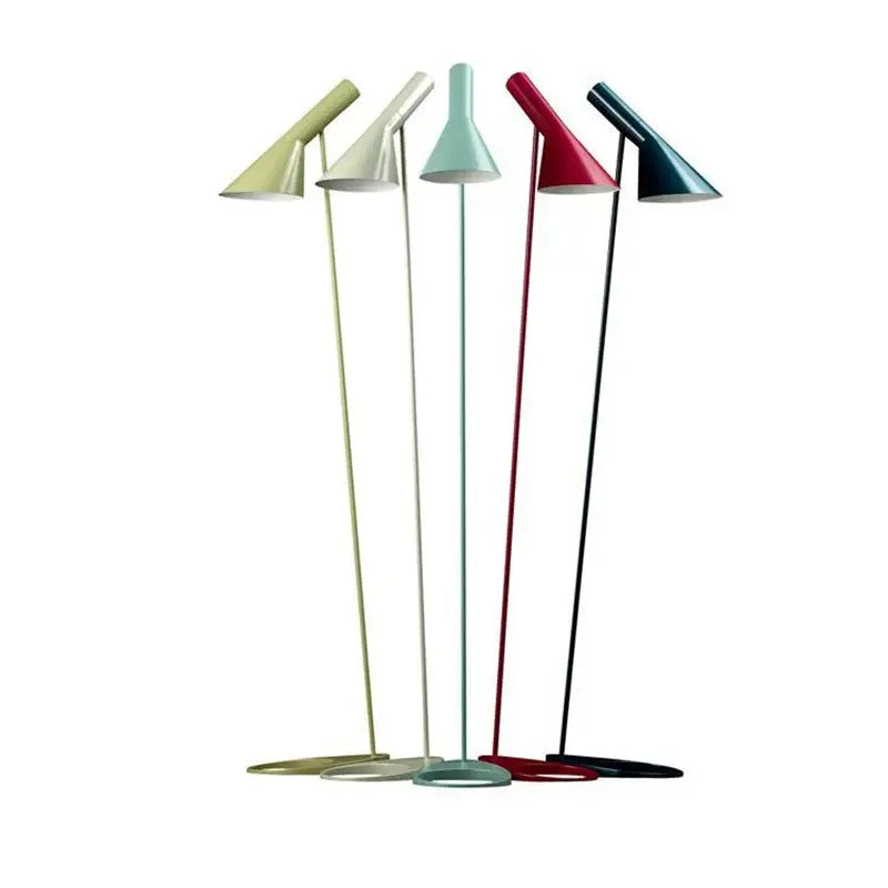 Black LED Floor Lamp with Remote Control