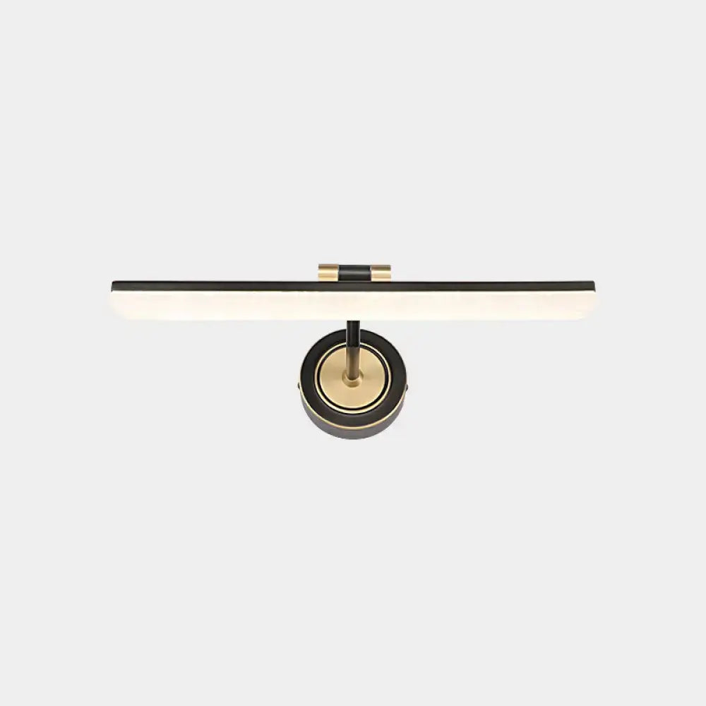 Brass Swing Arm Vanity Light