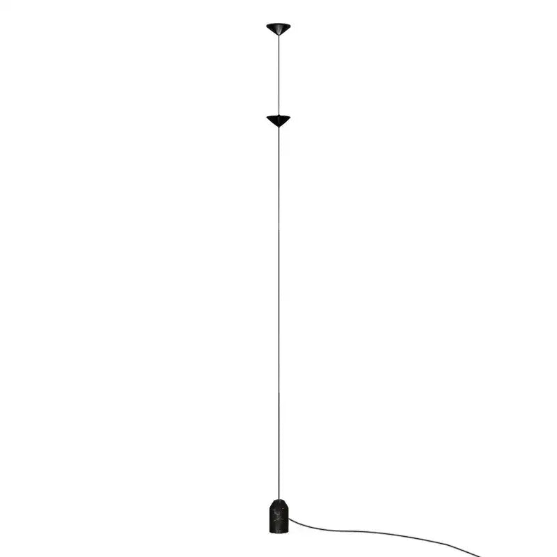 Black Cone Floor Lamp