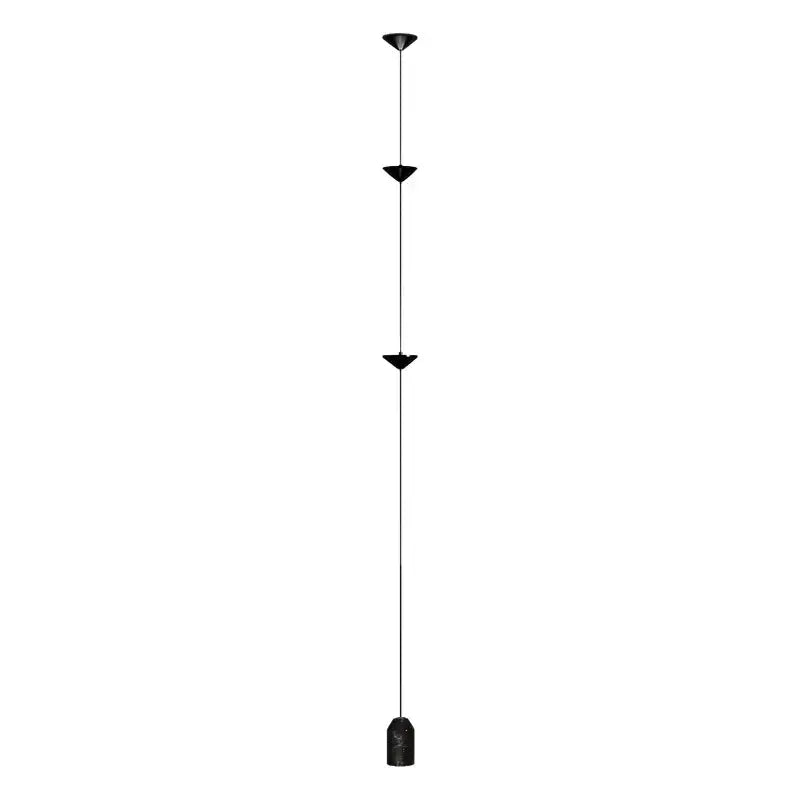 Black Cone Floor Lamp