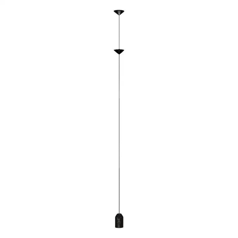 Black Cone Floor Lamp
