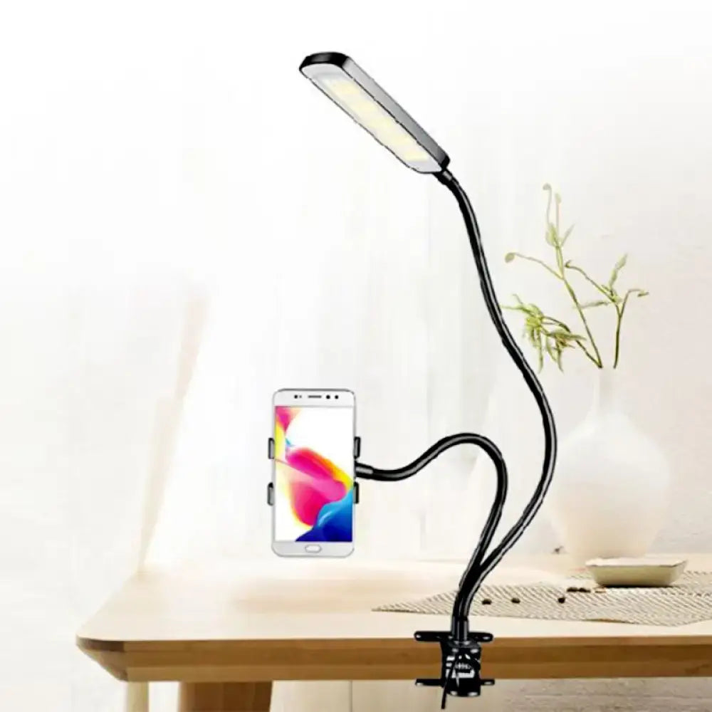 Black Flexible Arm Desk Lamp