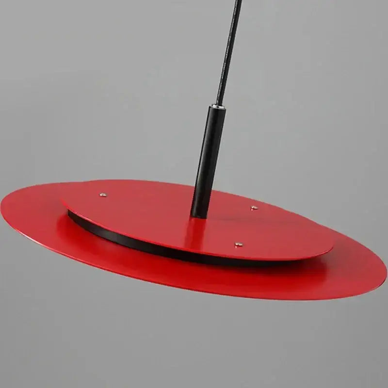 Black Saucer LED Chandelier