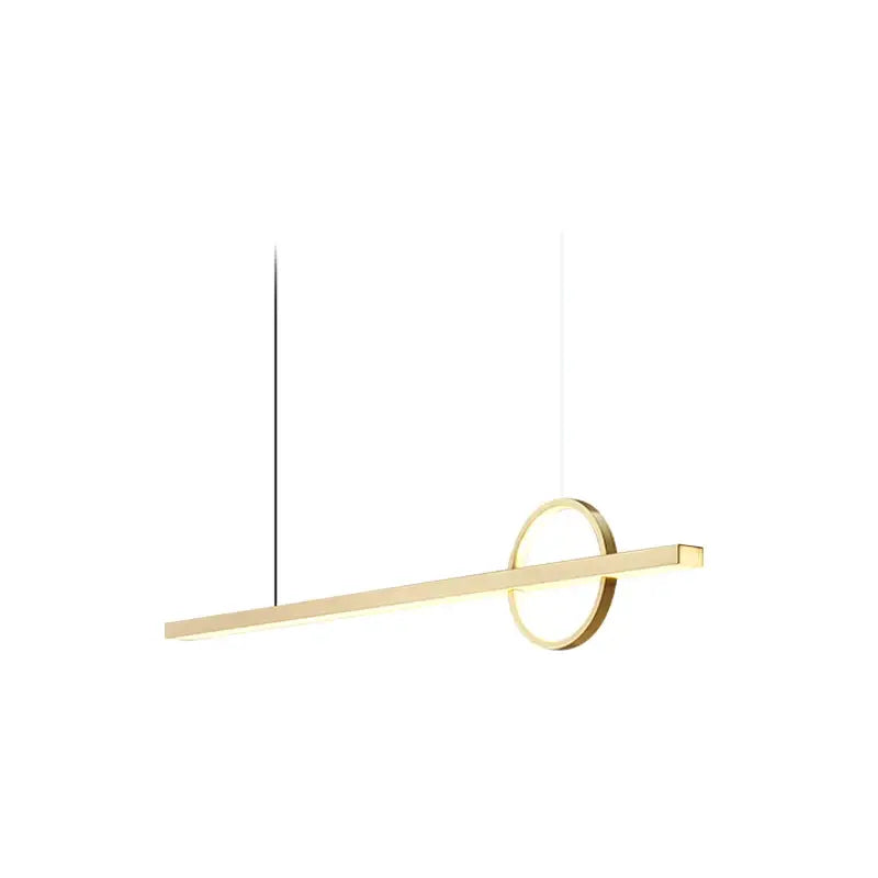 Copper Geometric Chandelier