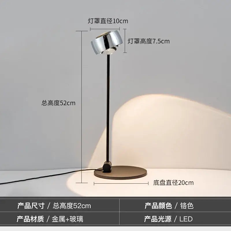 Black Induction Floor Lamp