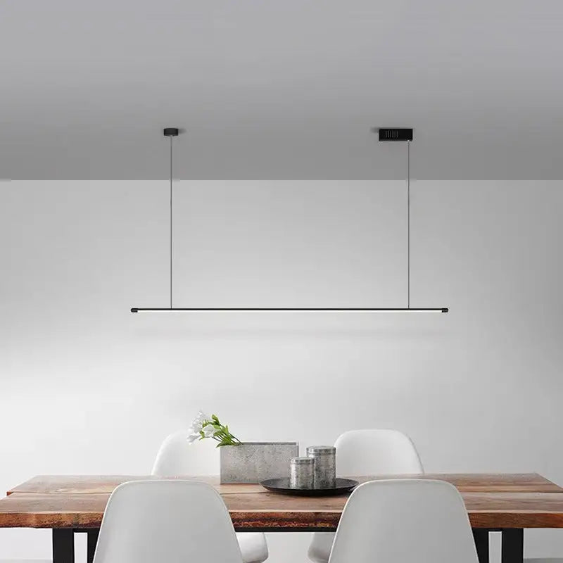 Black Horizontal Pendant Lamp