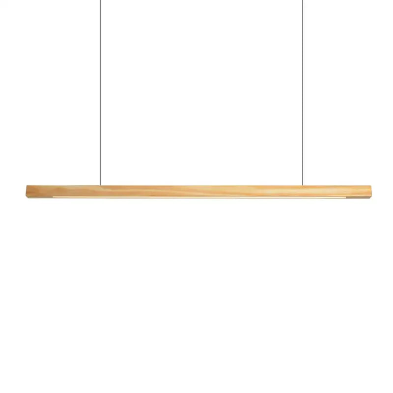 Walnut Log Pendant Light