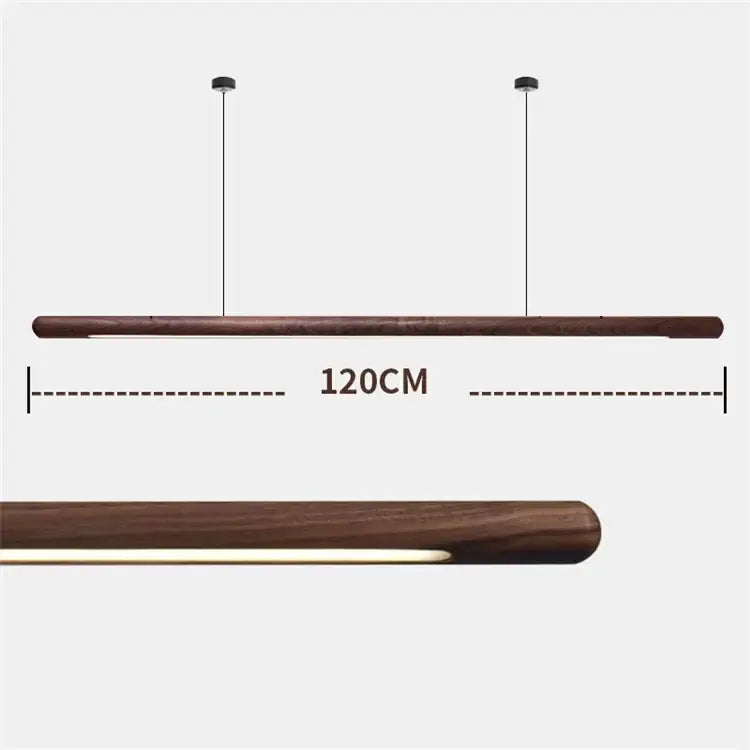 Walnut Wood Pendant Light