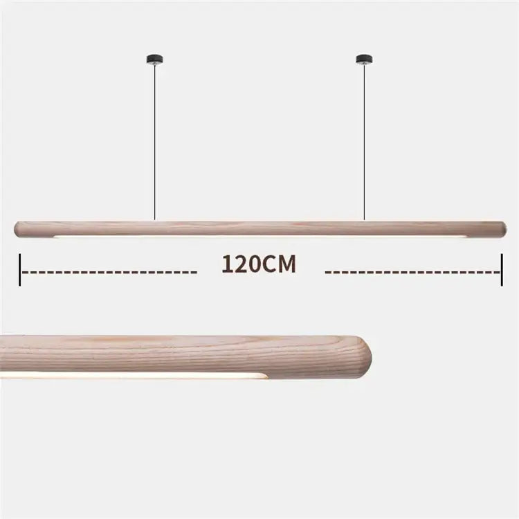 Walnut Wood Pendant Light
