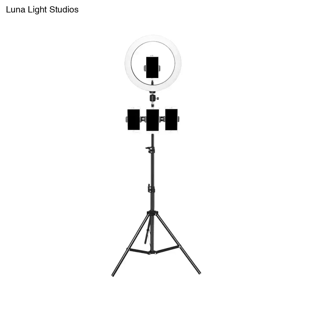 Black LED Ring Light