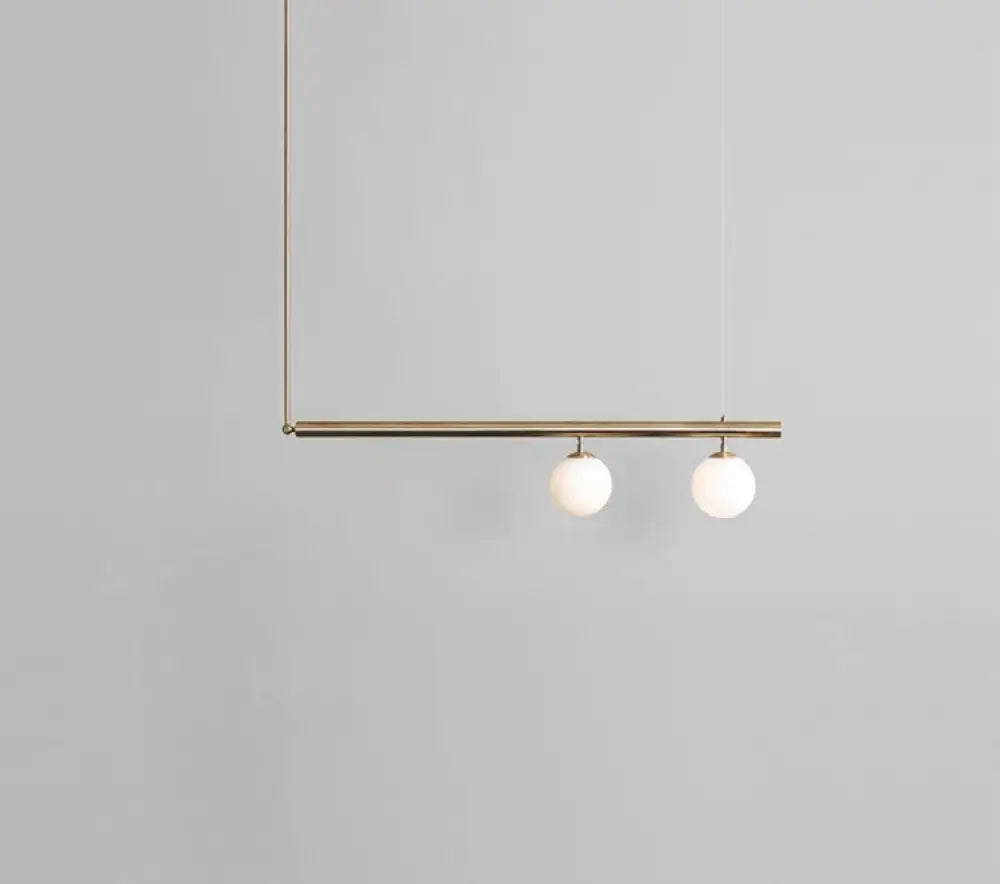 Glass Globe Ceiling Light
