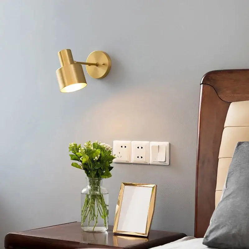 Brass Iron Wall Sconce