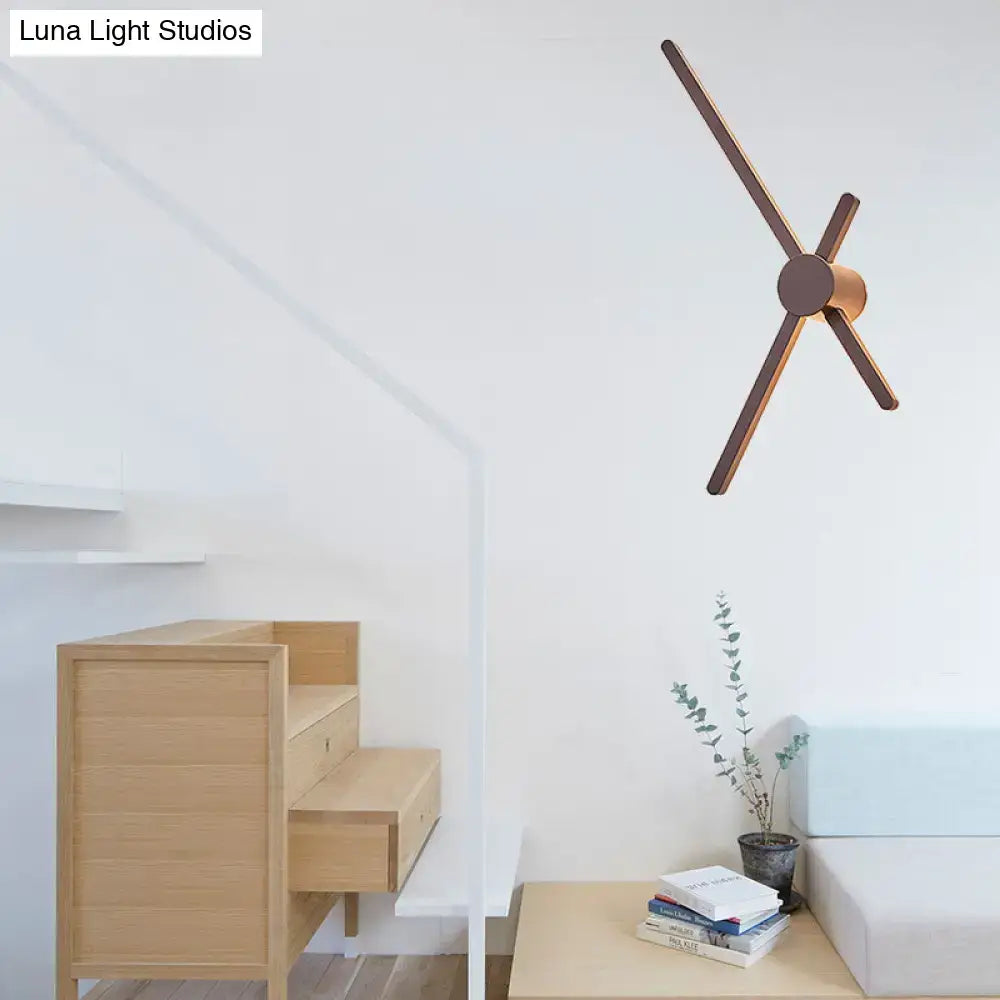 Brown Modern Wall Sconce