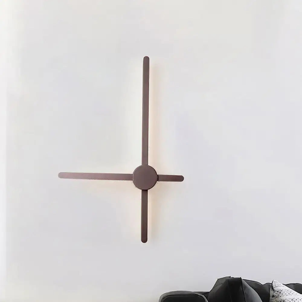 Brown Modern Wall Sconce