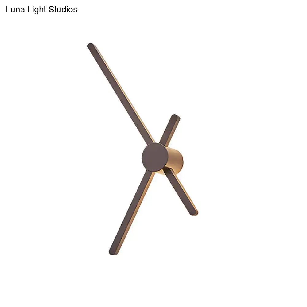 Brown Modern Wall Sconce