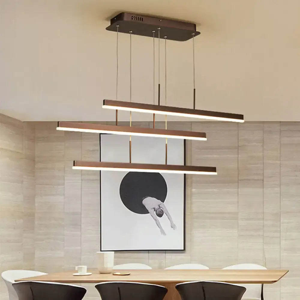 Bronze Acrylic Pendant Light
