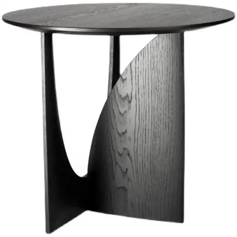 Walnut Round Coffee Table
