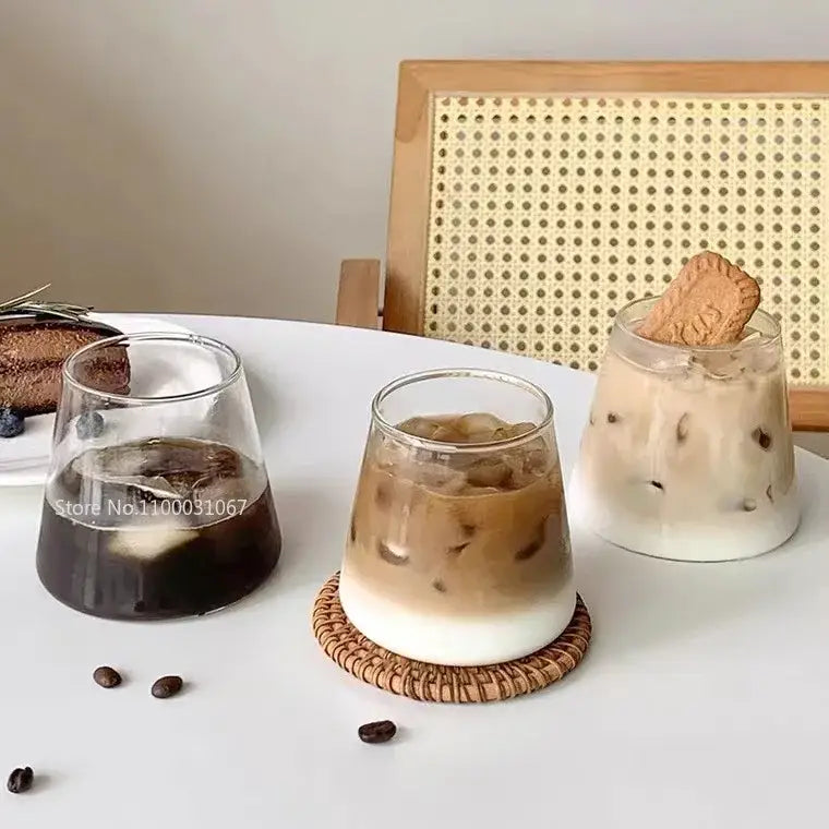 Clear Glass Water Cup