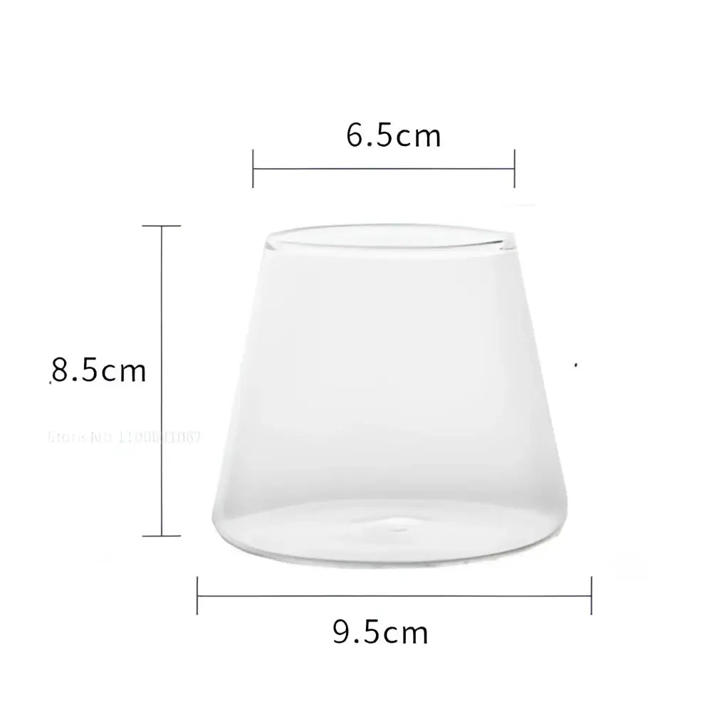 Clear Glass Water Cup