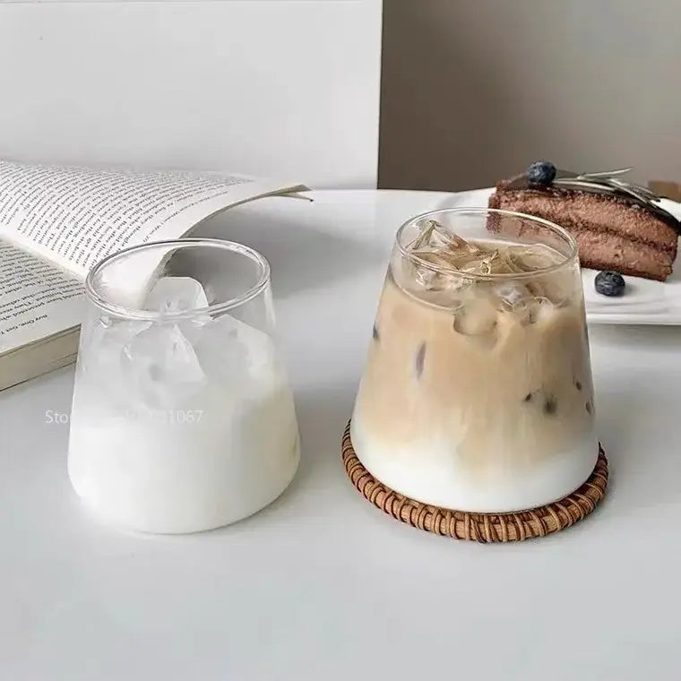 Clear Glass Water Cup