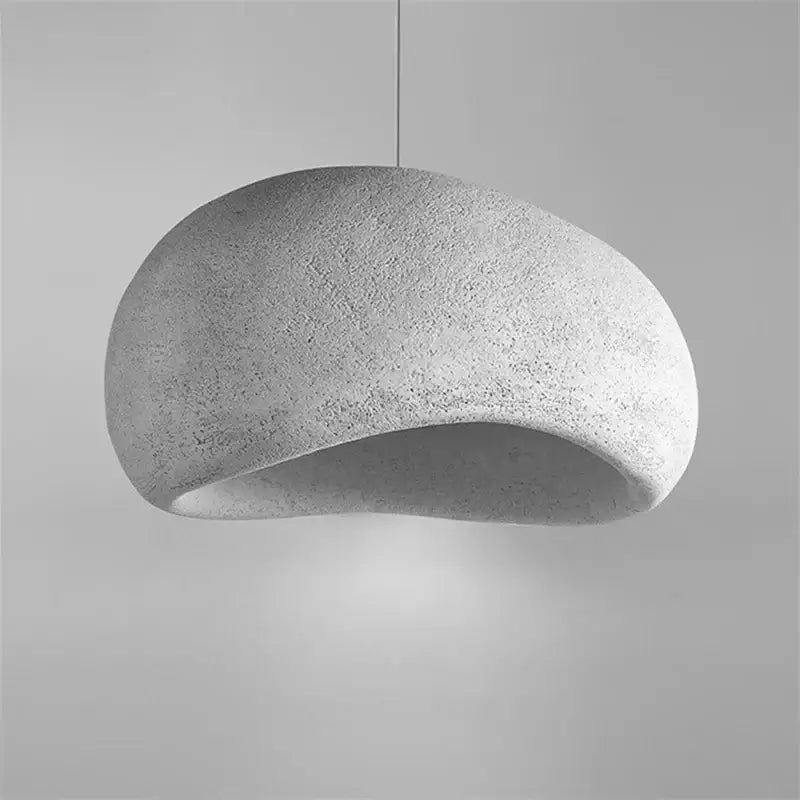 Concrete Cobblestone Pendant Light
