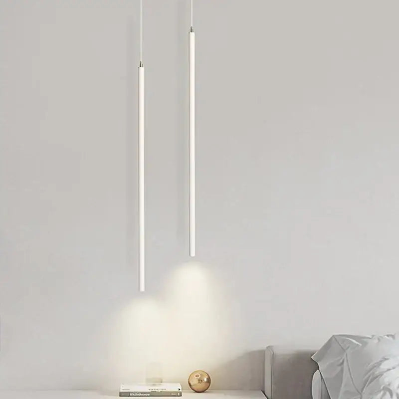 Black Slim LED Pendant