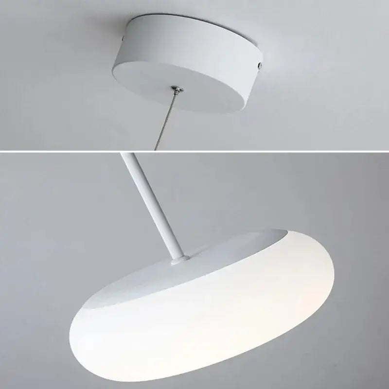 White Glass Pendant Lamp