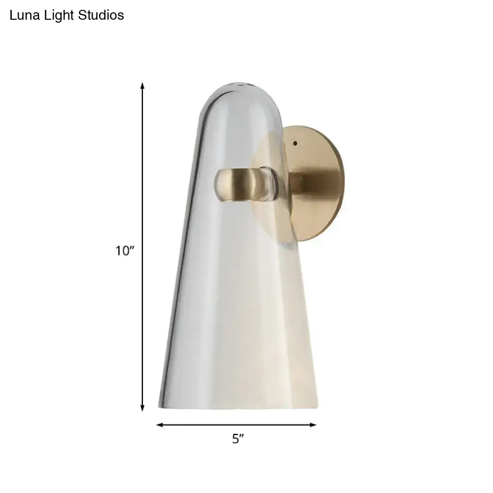 Gold Acrylic Kitchen Wall Sconce