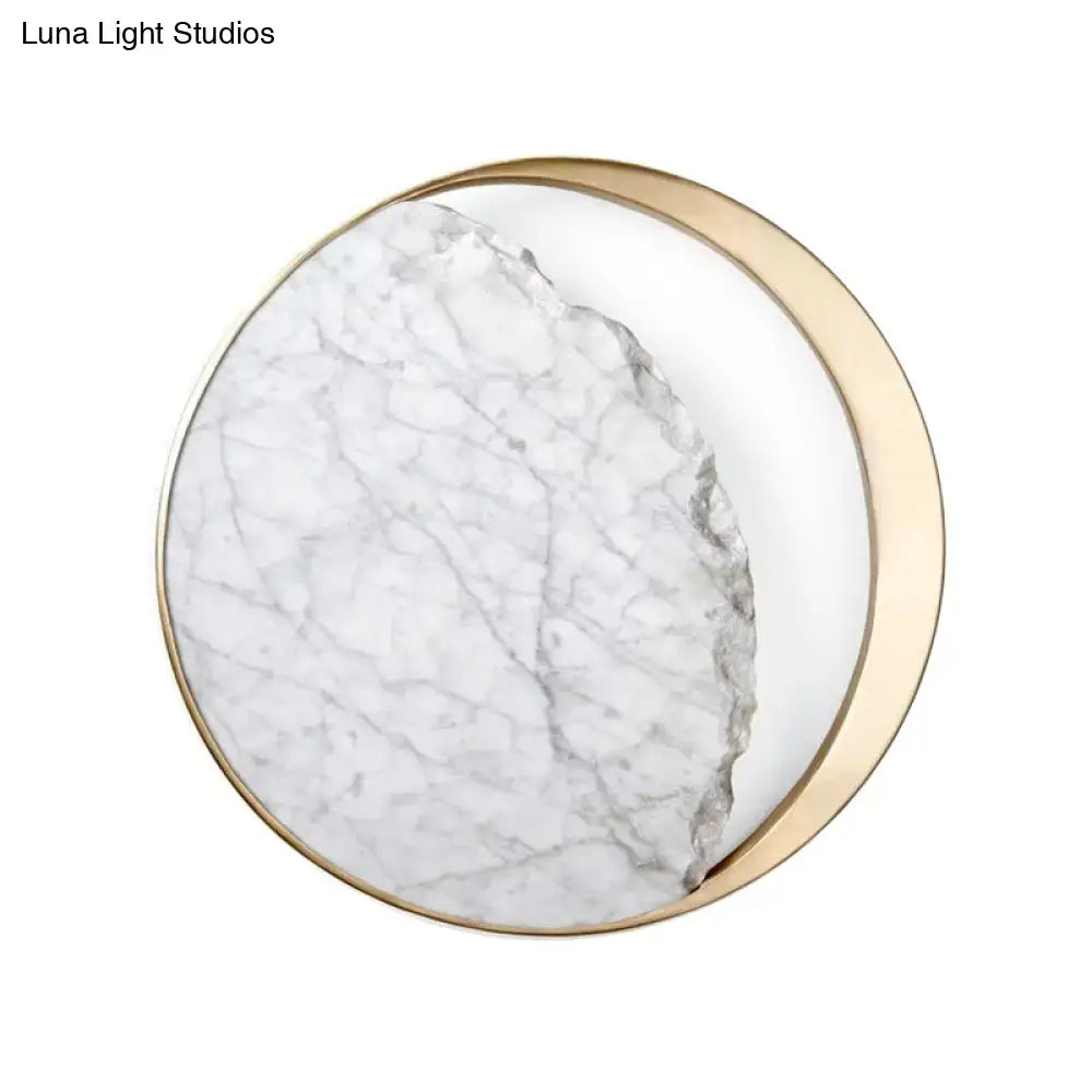 Gold Moon Wall Lamp