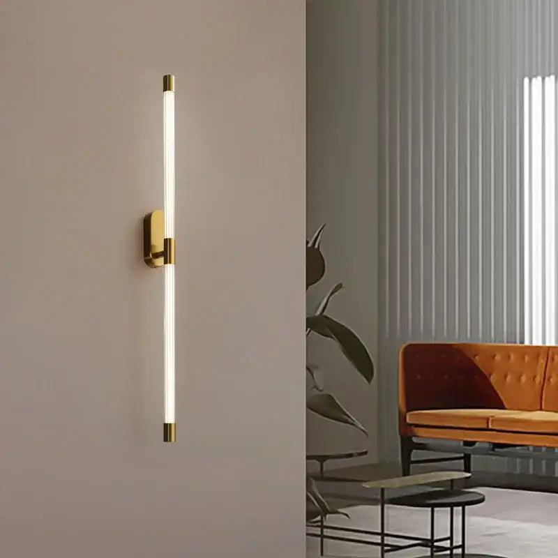 Gold Black LED Wall Light
