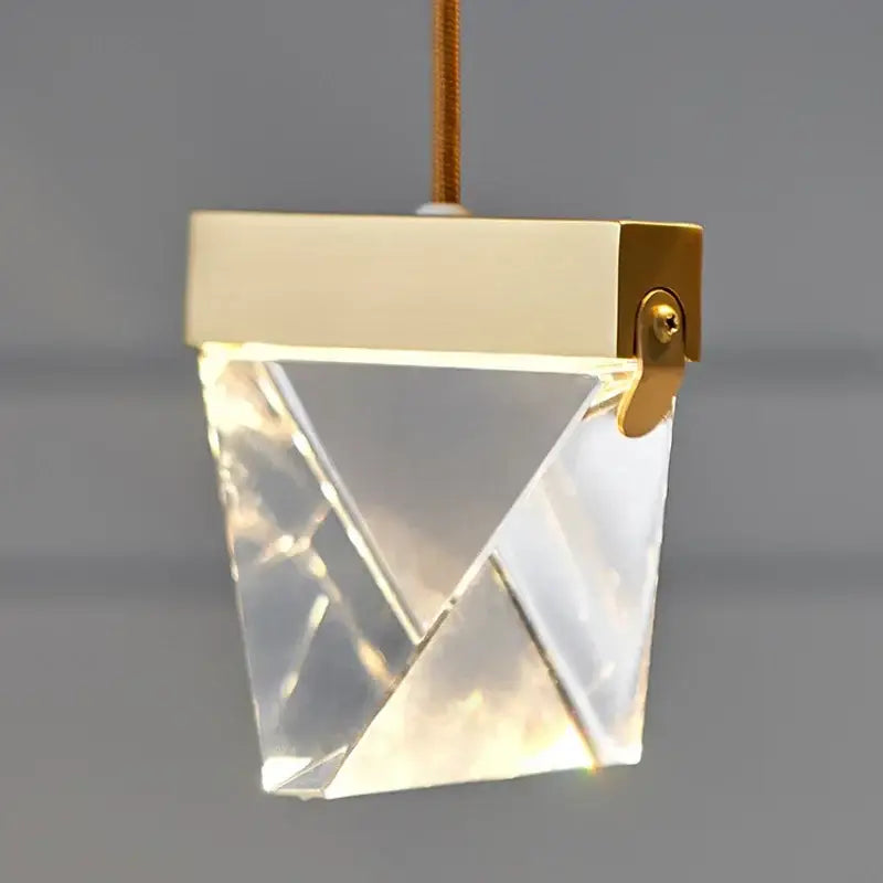 Gold Crystal Nordic Chandelier Light