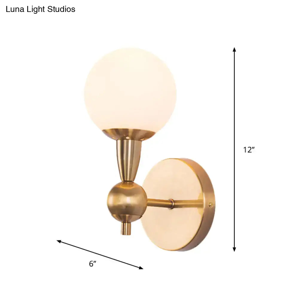 Gold Hand Blown Sconce