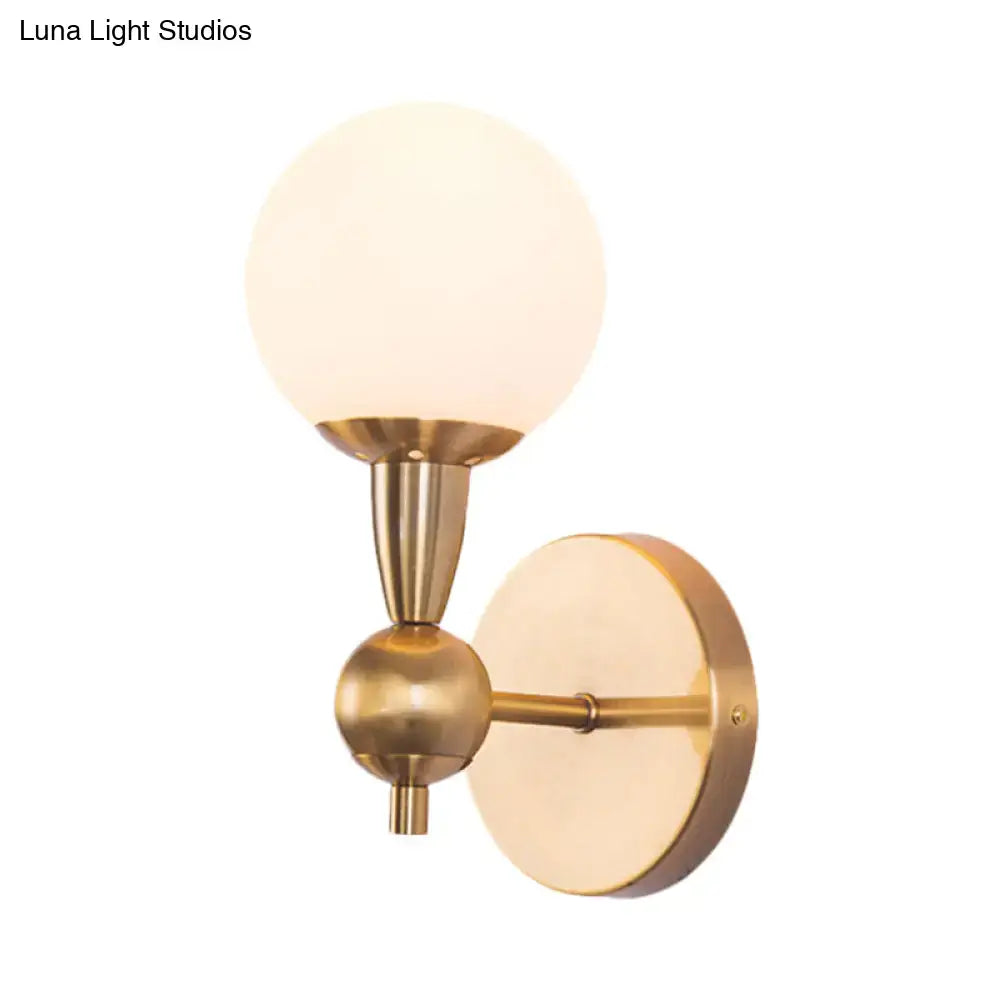 Gold Hand Blown Sconce